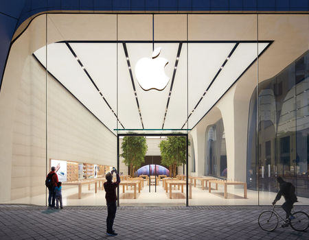 First Apple Store In Belgium Opens In Unstudio's Le Toison D'or 